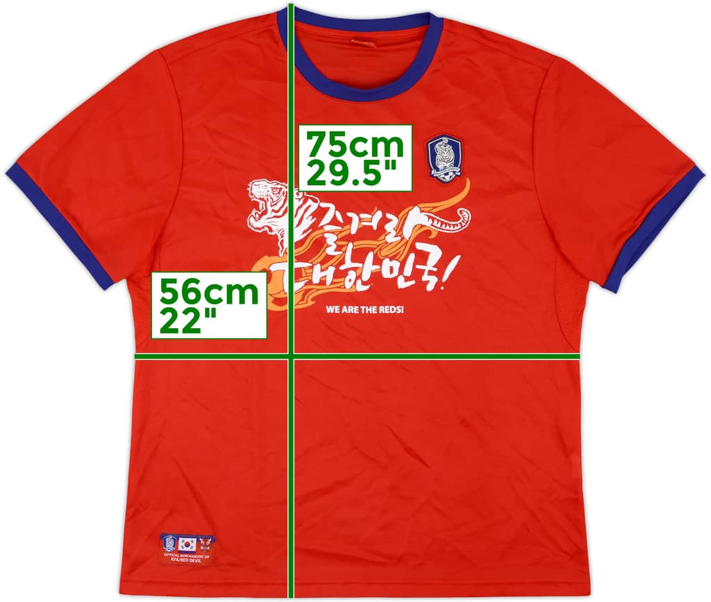 2014-15 South Korea Sundle Graphic Shirt - 10/10 - (XL)