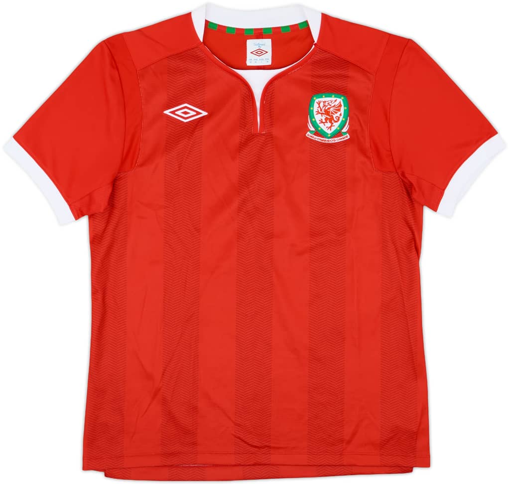 2011-12 Wales Home Shirt - 10/10 - (M)