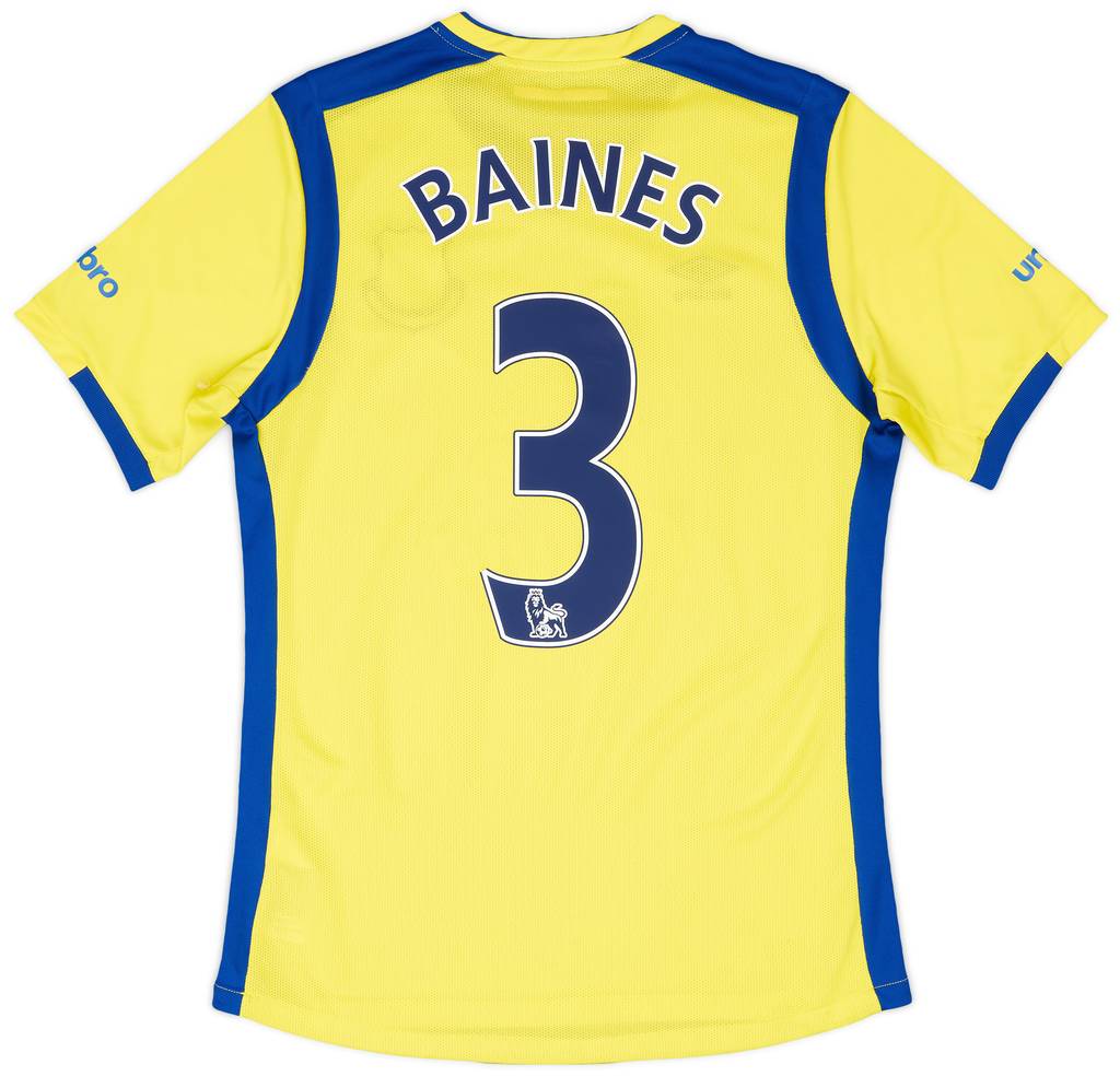 2016-17 Everton Third Shirt Baines #3 - 8/10 - (M)
