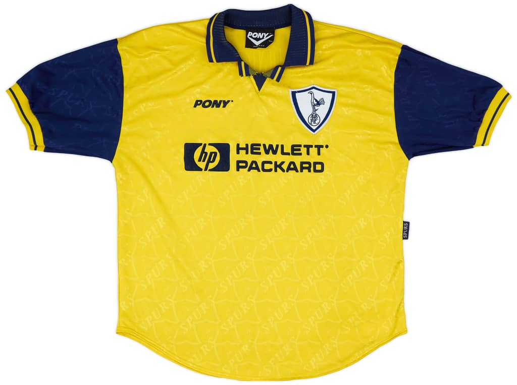 1995-97 Tottenham Third Shirt Sheringham #10 - 5/10 - (XL)