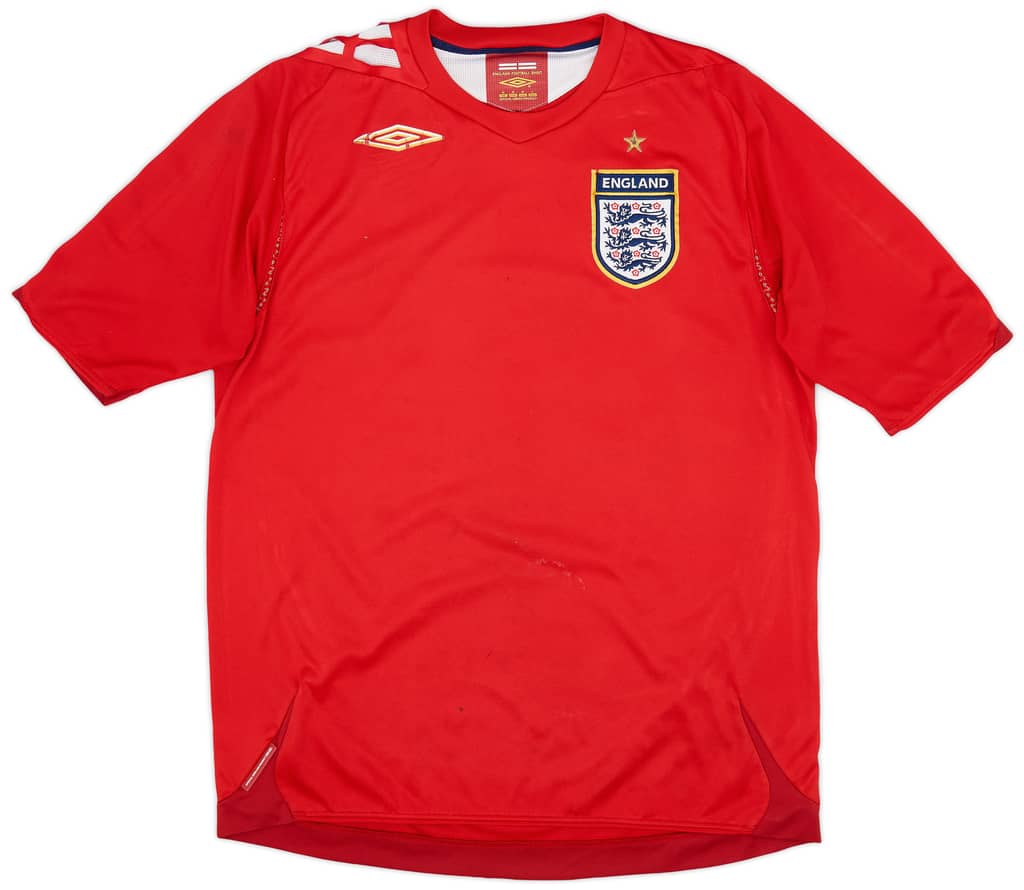 2006-08 England Away Shirt - 4/10 - (M)