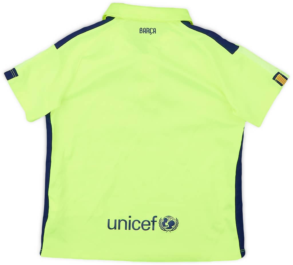 2014-15 Barcelona Third Shirt - 8/10 - (4-5Years)