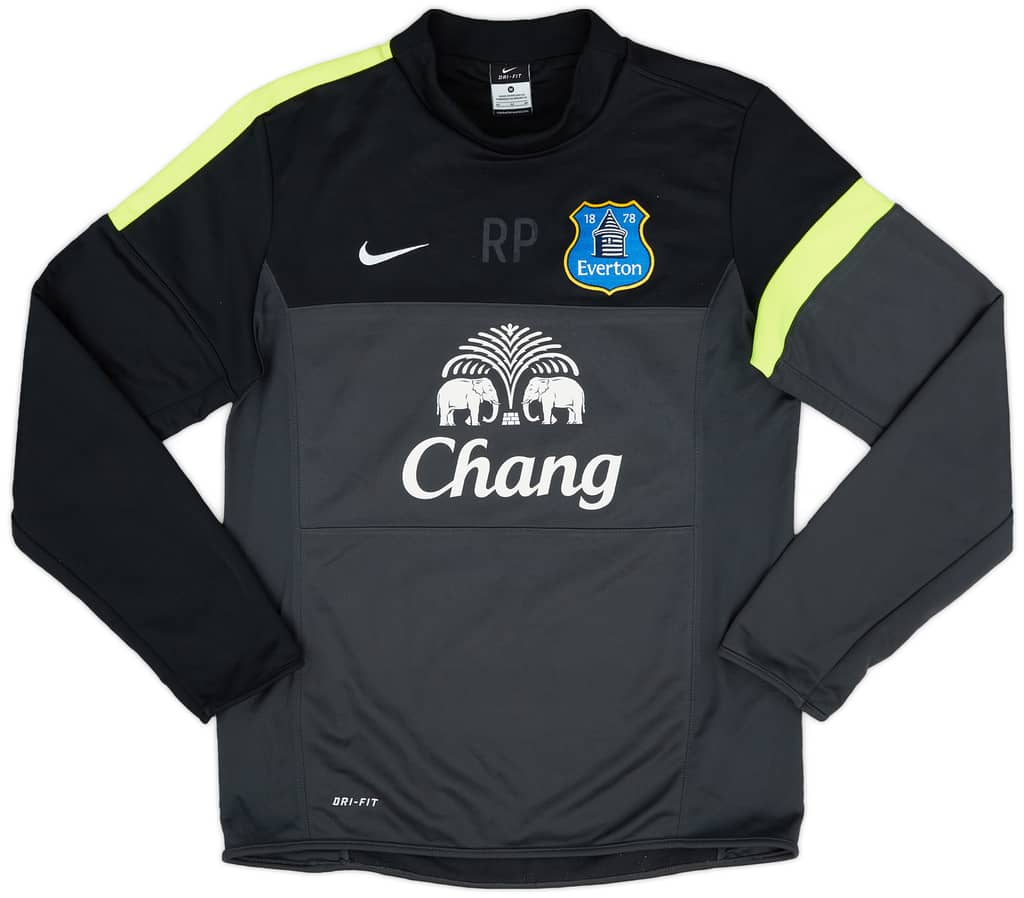 2013-14 Everton Staff Issue Nike Training Top - 6/10 - (M)