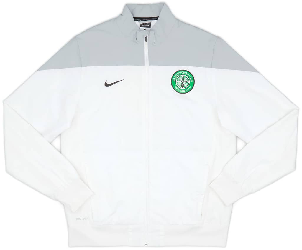 2013-14 Celtic Nike Track Jacket - 9/10 - (M)