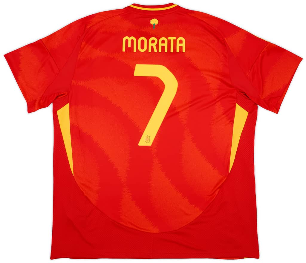 2024-25 Spain Home Shirt Morata #7 (XXL)