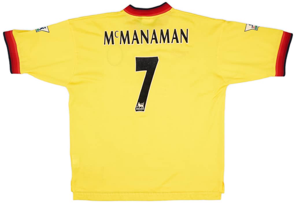 1997-99 Liverpool Away Shirt McManaman #7 - 9/10 - (XL)