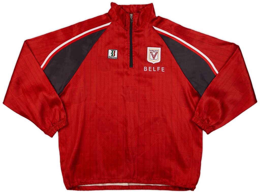 1998-99 Vicenza Biemme 1/4 Zip Track Jacket - 9/10 - (XL)