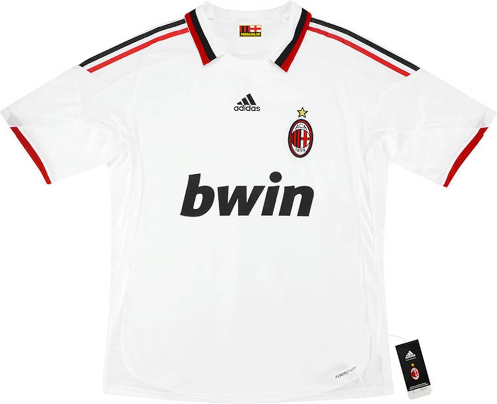 2009-10 AC Milan Player Issue Domestic Away Shirt Beckham #32 XL