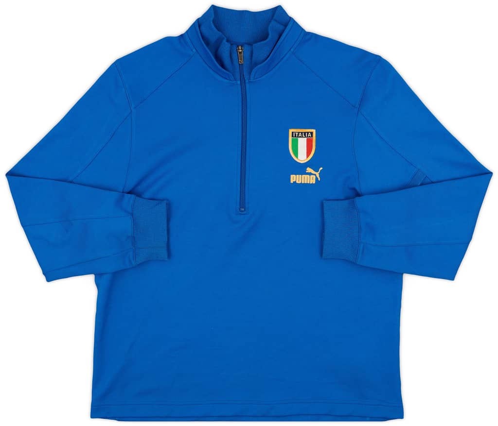 2004-06 Italy Puma 1/2 Zip Drill Top - 8/10 - (XL)
