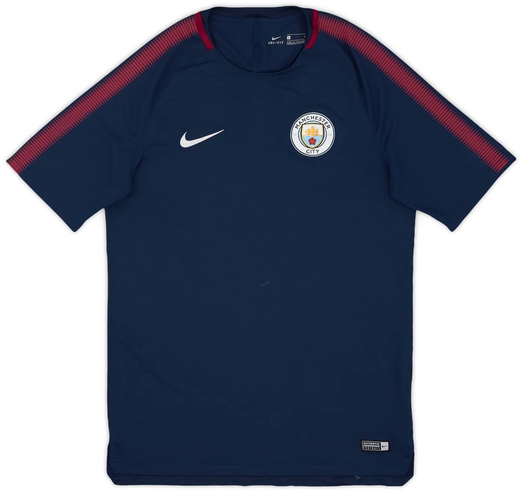 2017-18 Manchester City Nike Training Shirt - 9/10 - (L)