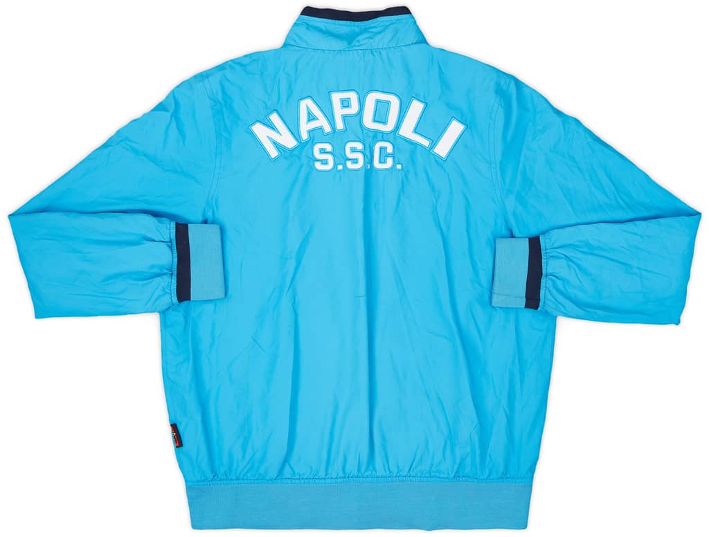 2017-18 Napoli Kappa Track Jacket - 6/10 - (S)