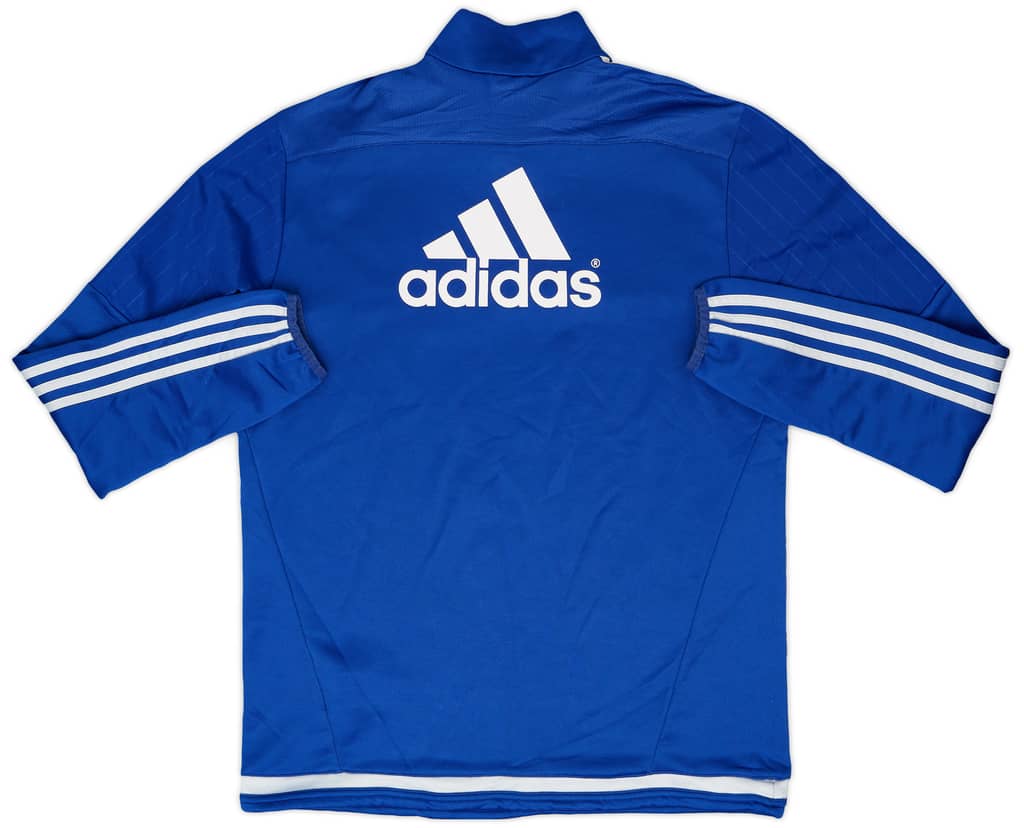 2015-16 Chelsea adidas 1/4 Zip Drill Top - 8/10 - (M)