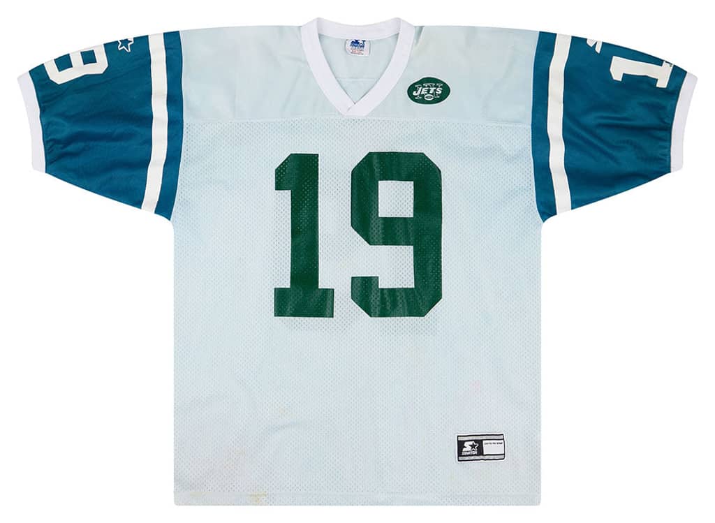 1998-99 New York Jets K. Johnson #19 Starter Jersey (Away) XL
