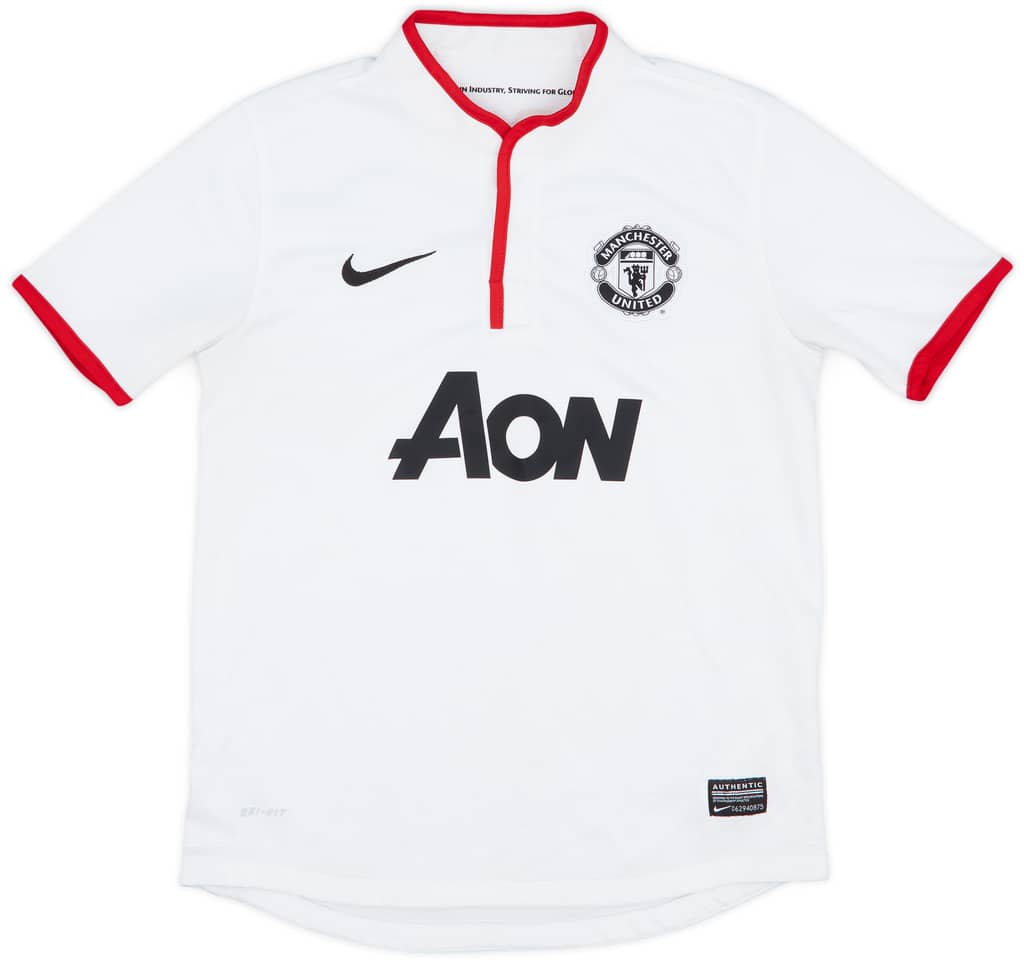 2012-14 Manchester United Away Shirt - 8/10 - (M.Boys)