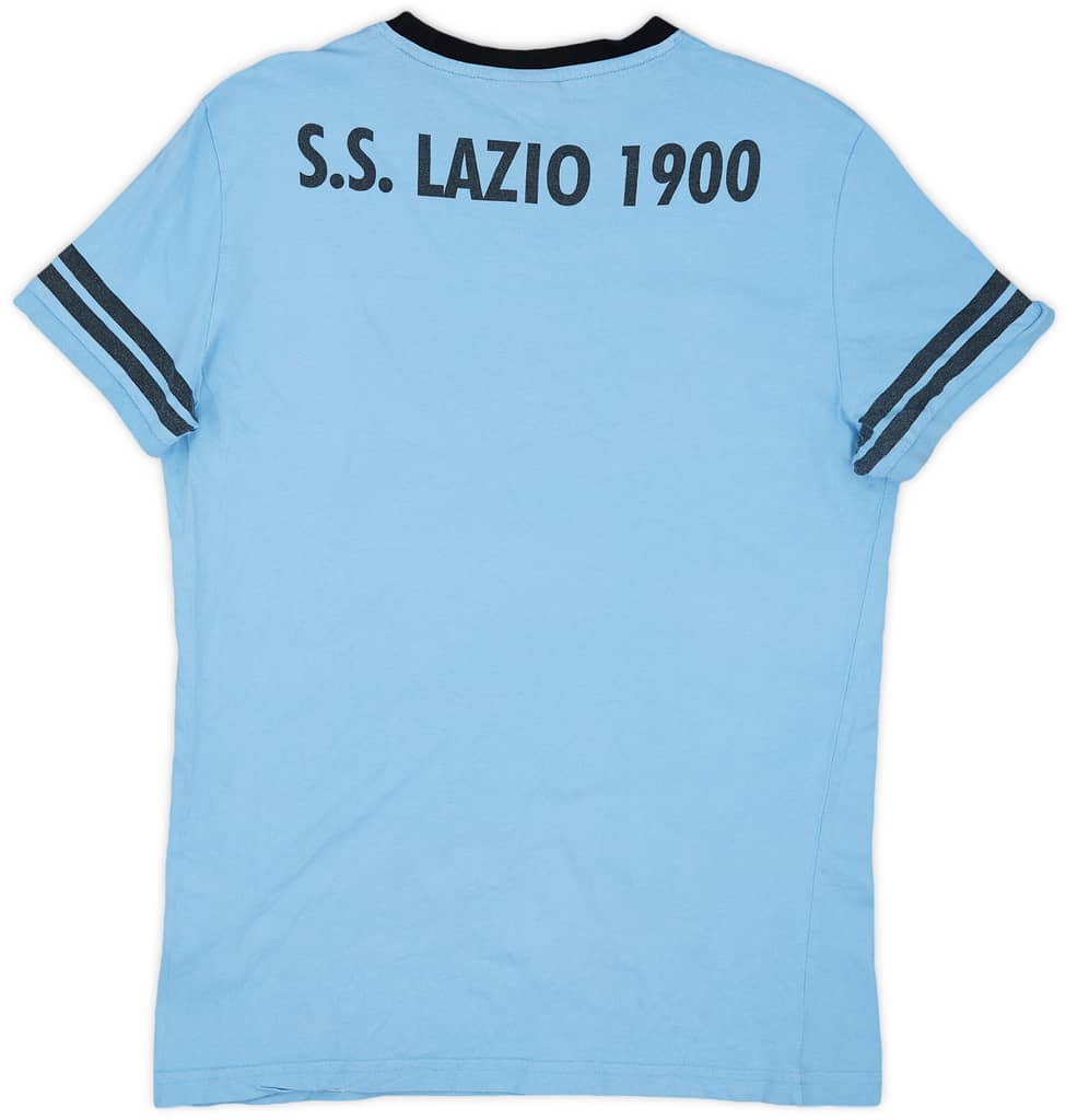 2018-19 Lazio Macron Cotton Tee - 8/10 - (L)