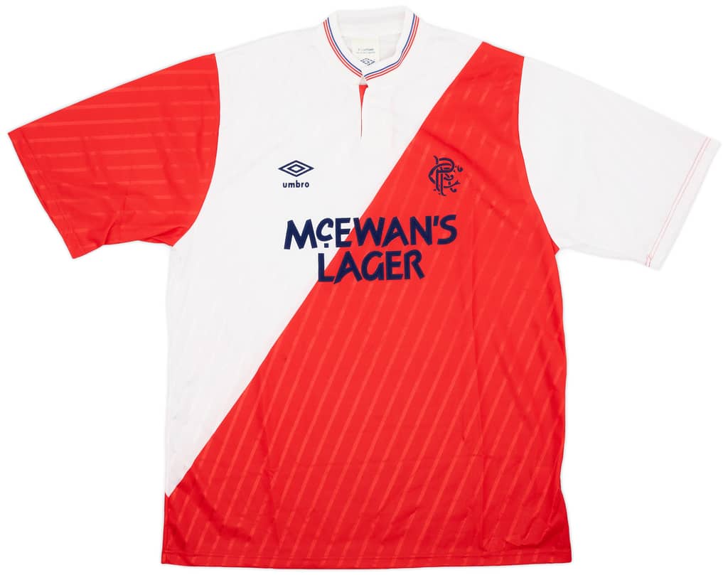 1987-90 Rangers Away Shirt - 9/10 - (L)