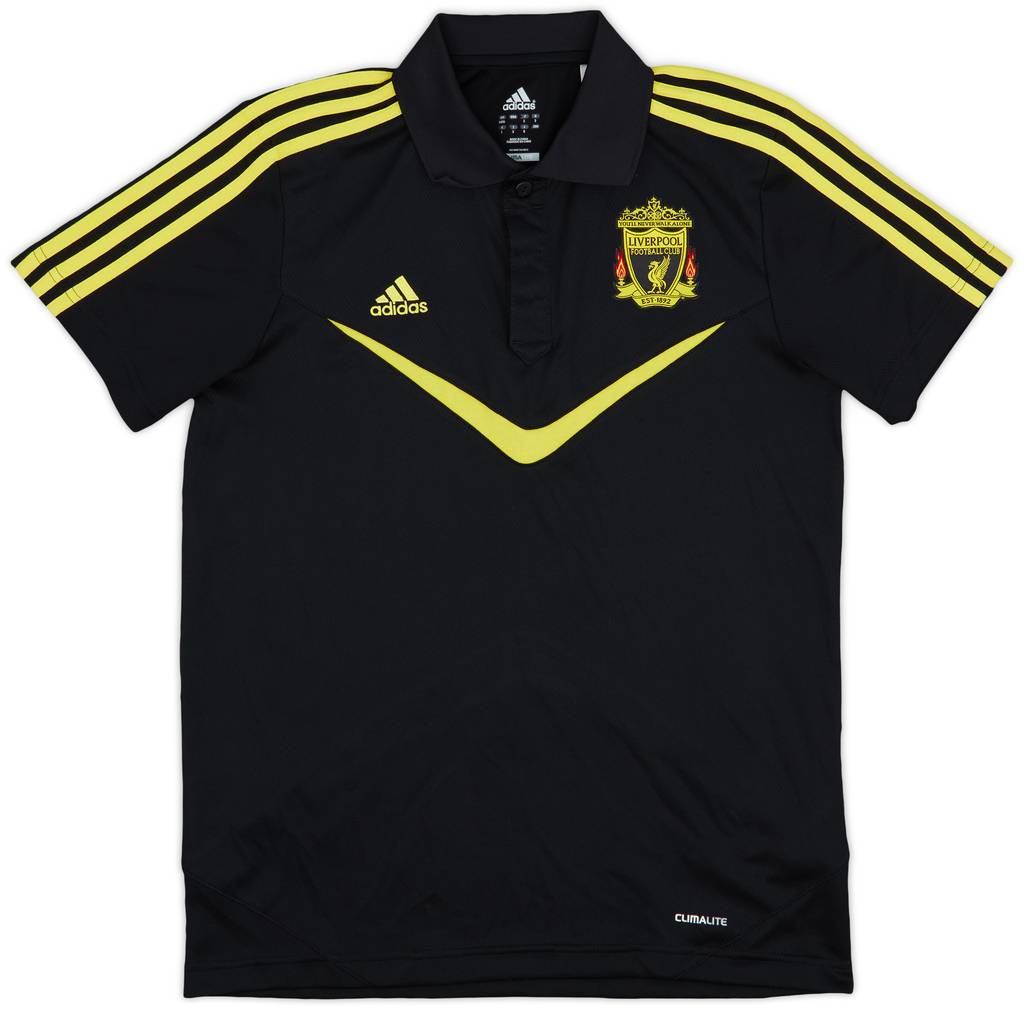 2010-11 Liverpool adidas Polo Shirt - 7/10 - (S)