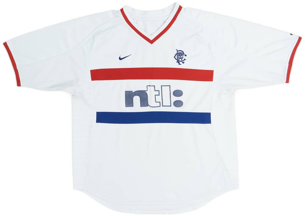 2000-01 Rangers Away Shirt - 6/10 - (XL)