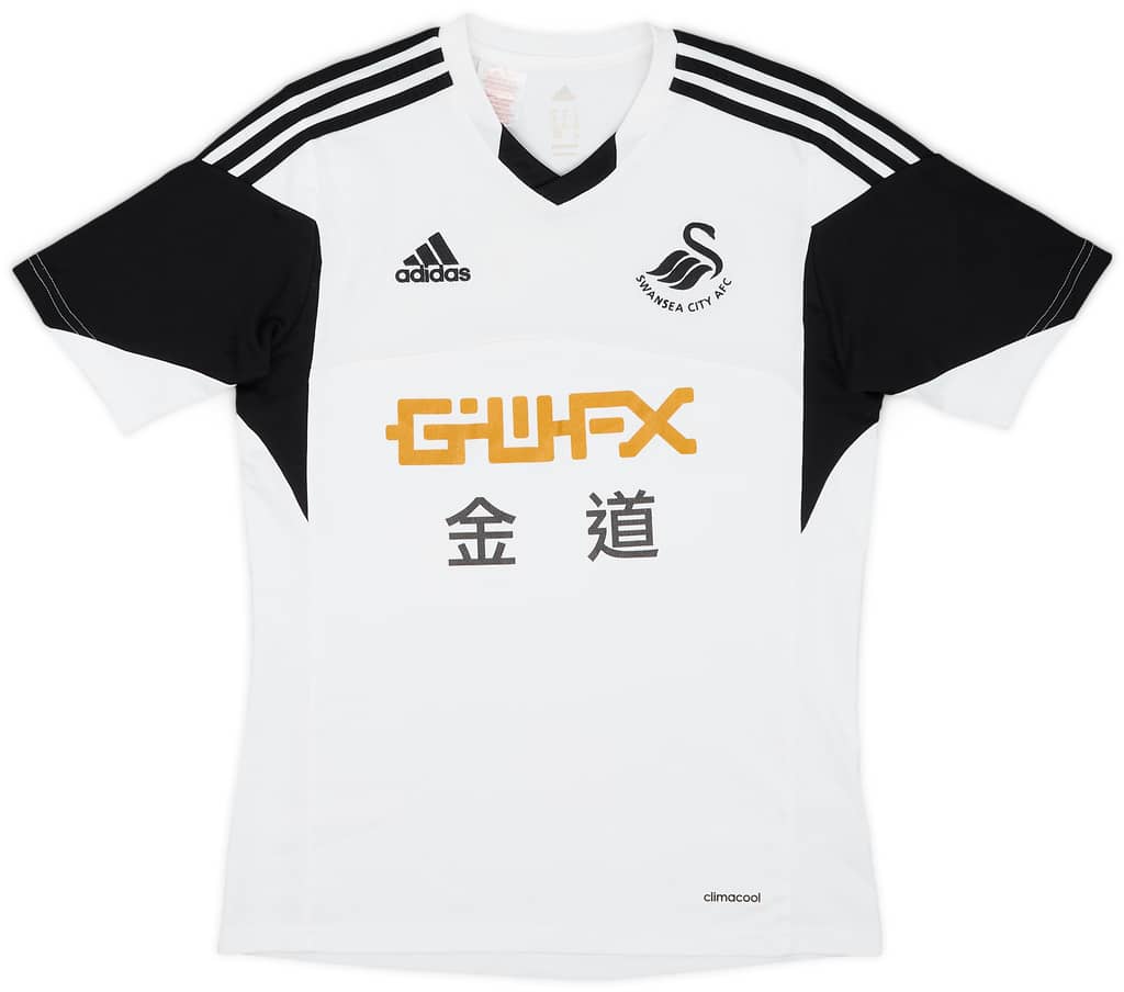 2013-14 Swansea Home Shirt - 7/10 - (XL.Boys)