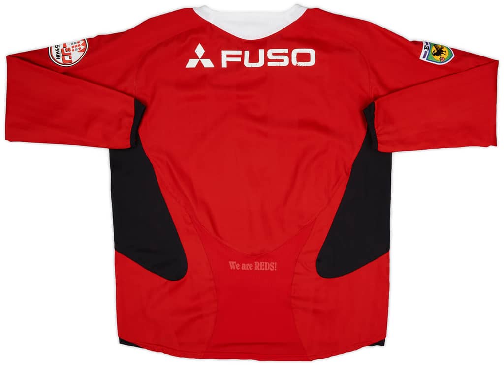 2006 Urawa Red Diamonds Home L/S Shirt - 6/10 - (L)