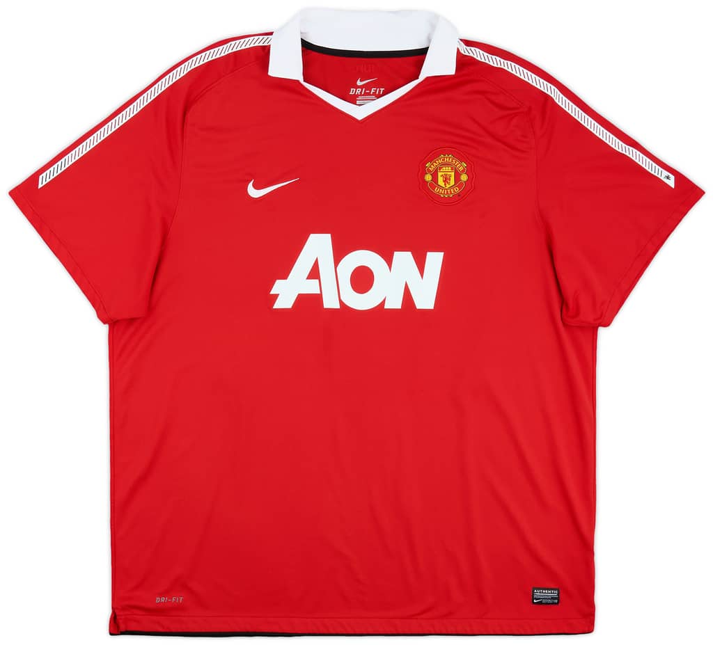 2010-11 Manchester United Home Shirt Rooney #10 - 7/10 - (3XL)