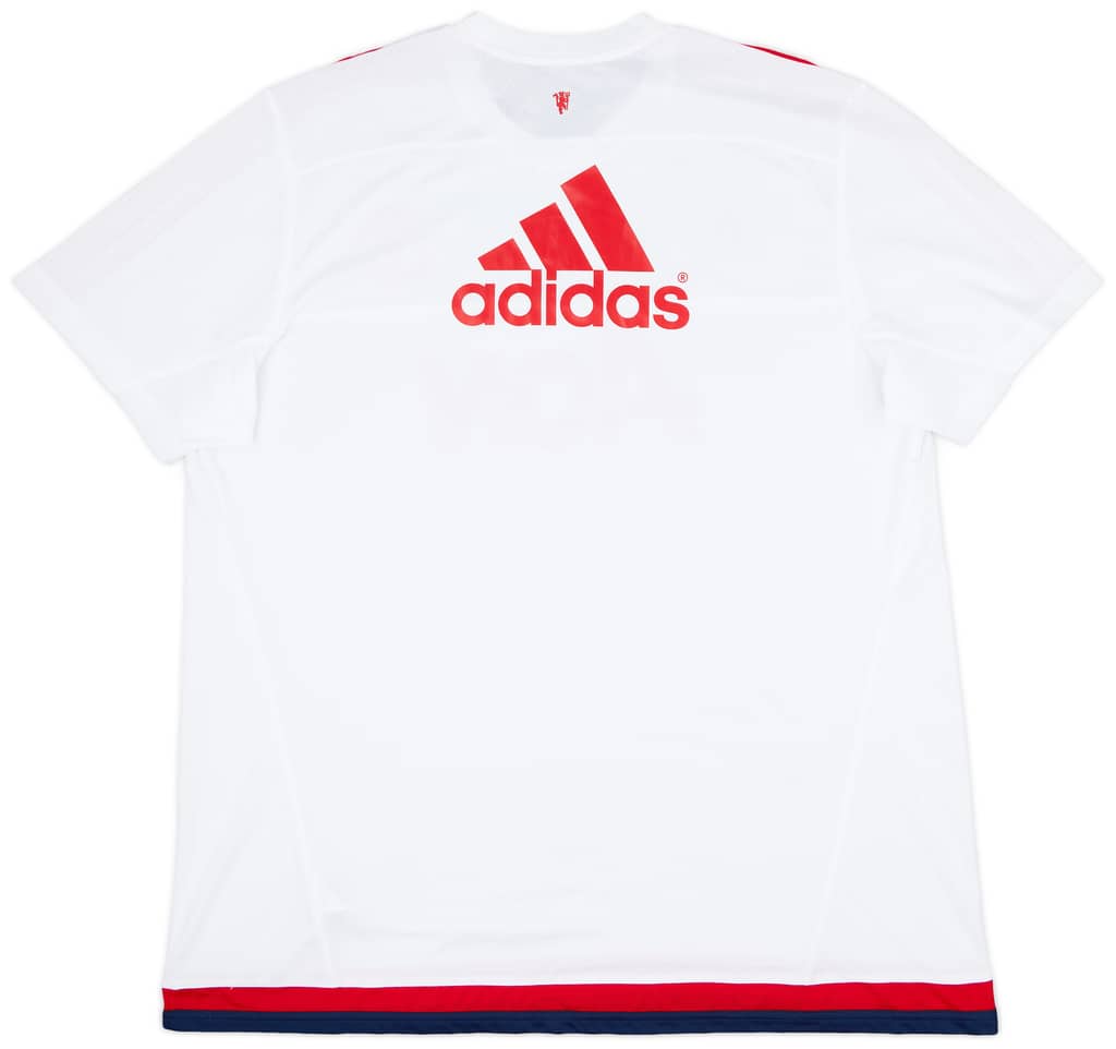 2015-16 Manchester United adidas Training Shirt - 9/10 - (XXL)