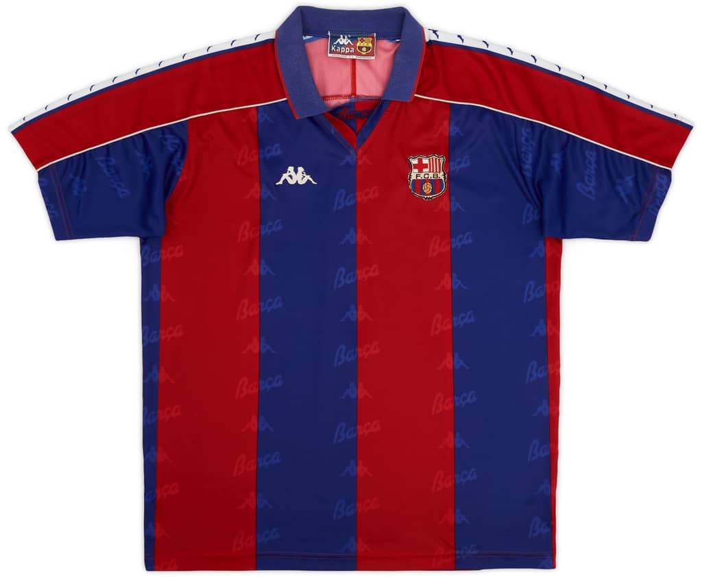 1992-95 Barcelona Home Shirt - 6/10 - (L)