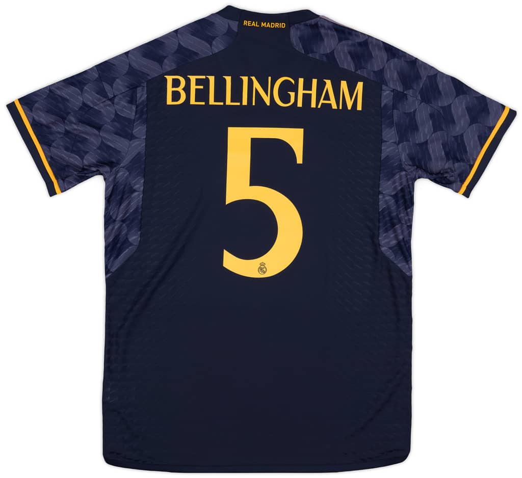 2023-24 Real Madrid Authentic Away CL Shirt Bellingham #5 (L)