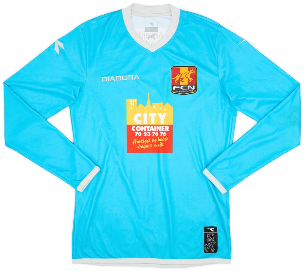 2013-15 FC Nordsjaelland Away L/S Shirt - 9/10 - (S)