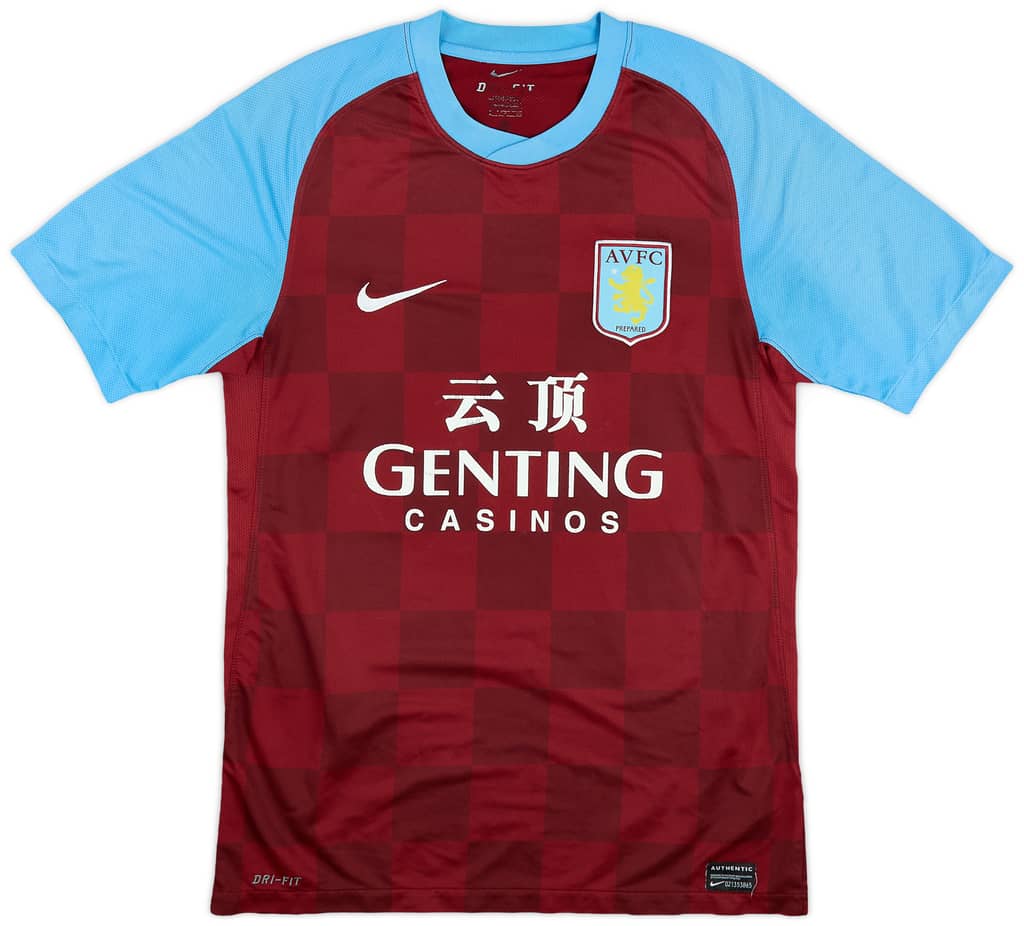 2011-12 Aston Villa Home Shirt Petrov #19 - 6/10 - (M)