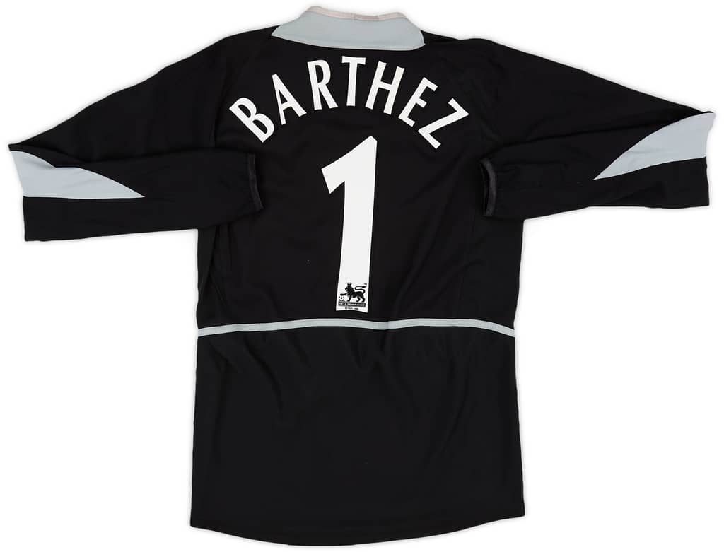 2002-04 Manchester United GK Shirt Barthez #1 - 8/10 - (XL.Boys)