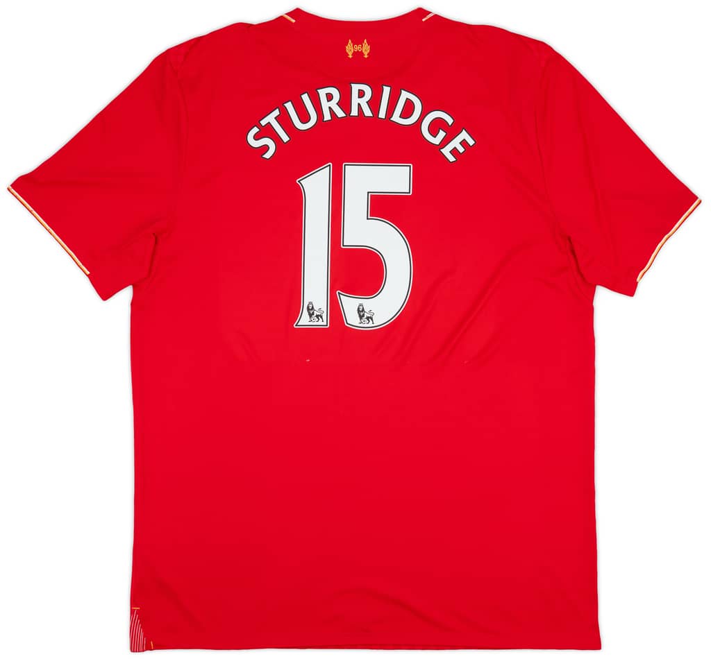 2015-16 Liverpool Home Shirt Sturridge #15 - 6/10 - (3XL)