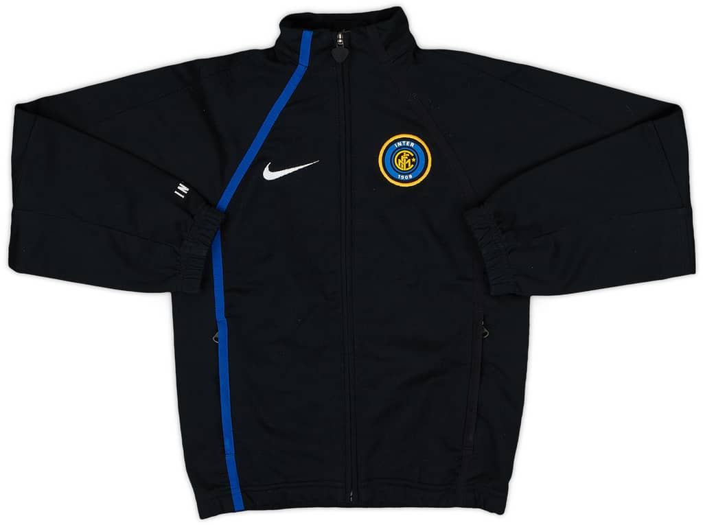 2007-08 Inter Milan Nike Track Jacket - 9/10 - (XS.Boys)