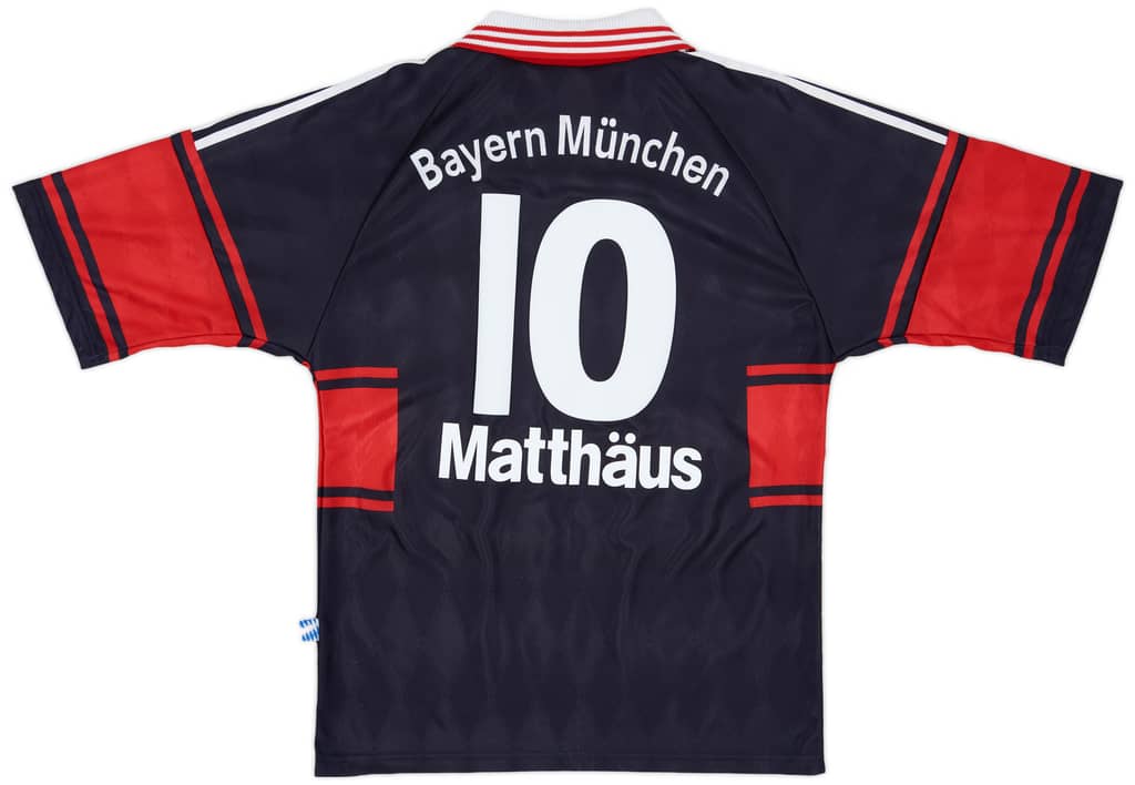 1997-99 Bayern Munich Home Shirt Matthaus #10 - 7/10 - (S)