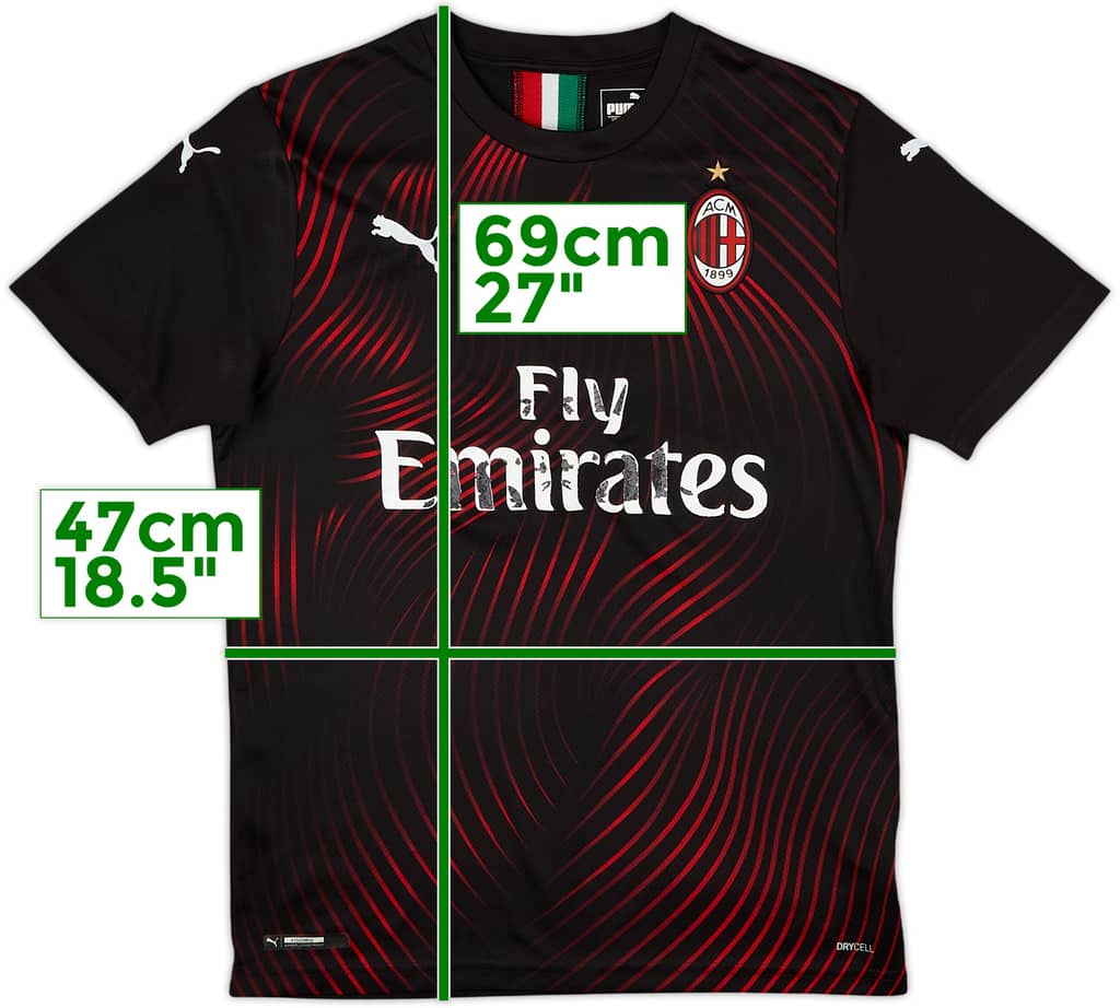2019-20 AC Milan Puma Training Shirt - 4/10 - (S)