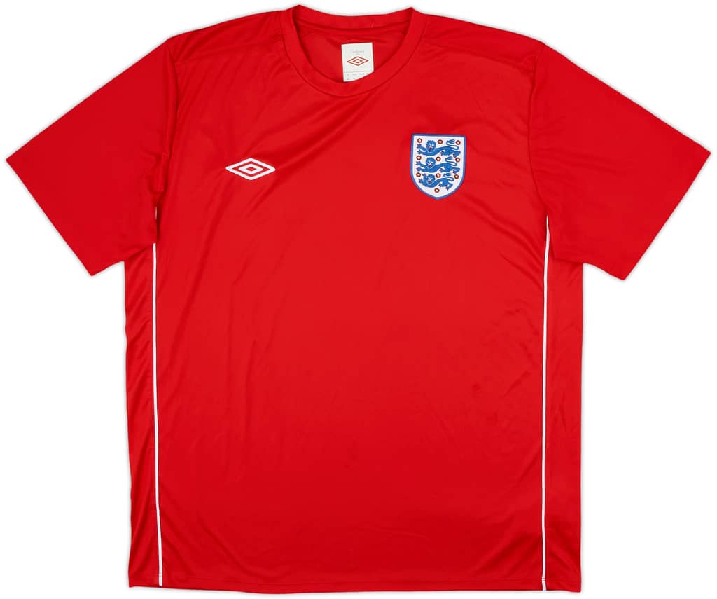 2010-11 England Umbro Training Shirt - 10/10 - (XL)
