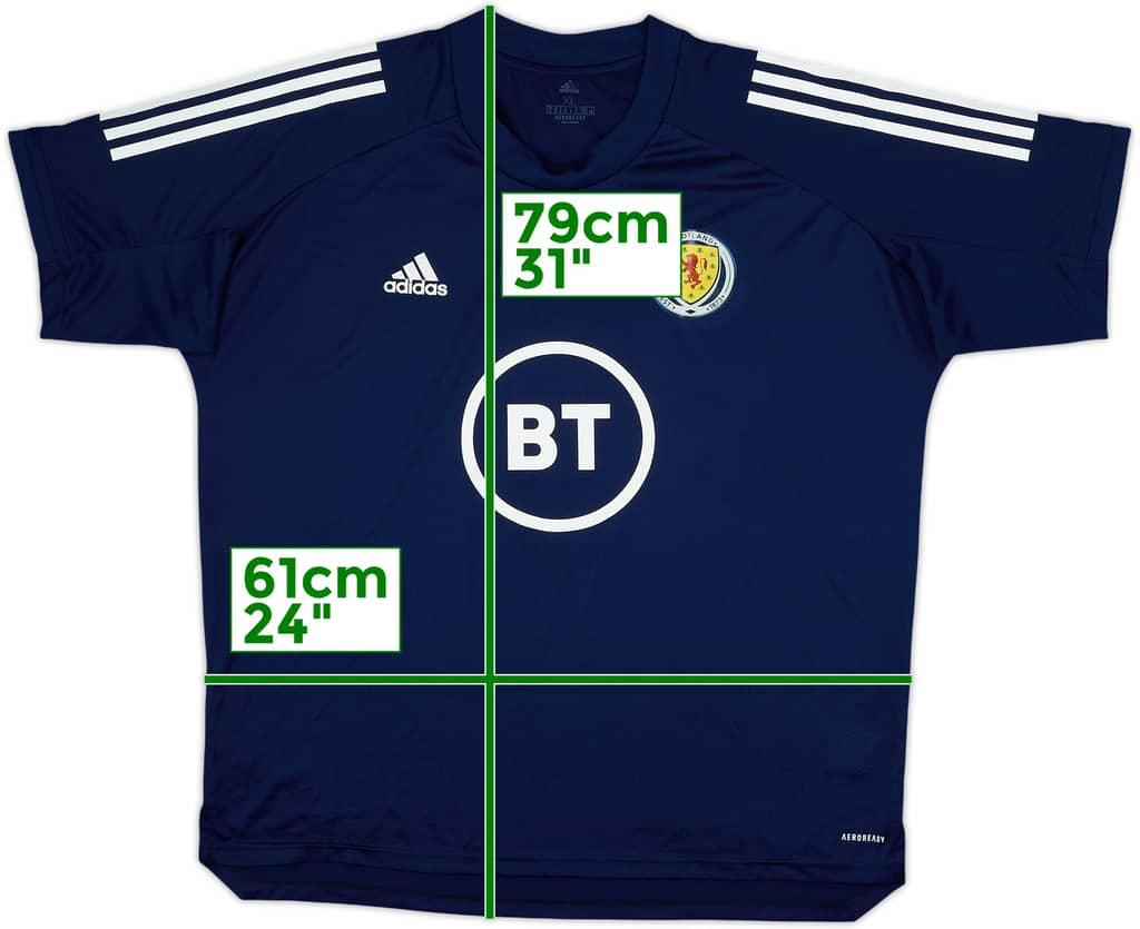 2019-20 Scotland adidas Training Shirt - 10/10 - (XL)