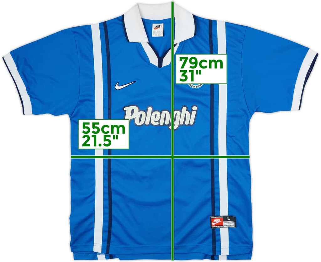 1997-98 Napoli Home Shirt - 6/10 - (L)