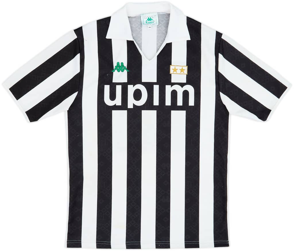 1991-92 Juventus Home Shirt - 7/10 - (M)