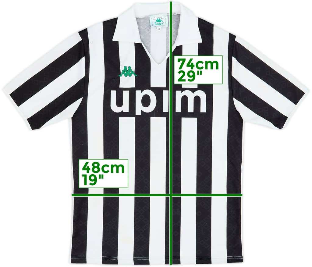 1991-92 Juventus Home Shirt - 7/10 - (M)