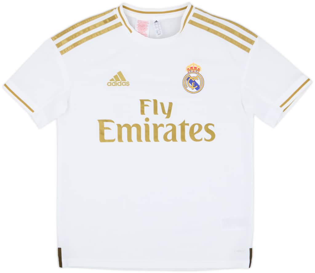2019-20 Real Madrid Home Shirt - 8/10 - (L.Boys)