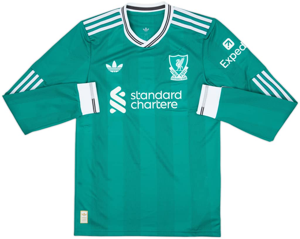 2025-26 Liverpool Authentic Third L/S Shirt - 5/10 - (S)