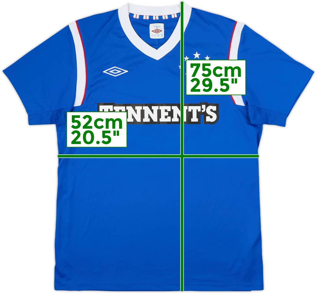 2011-12 Rangers Home Shirt - 8/10 - (M)