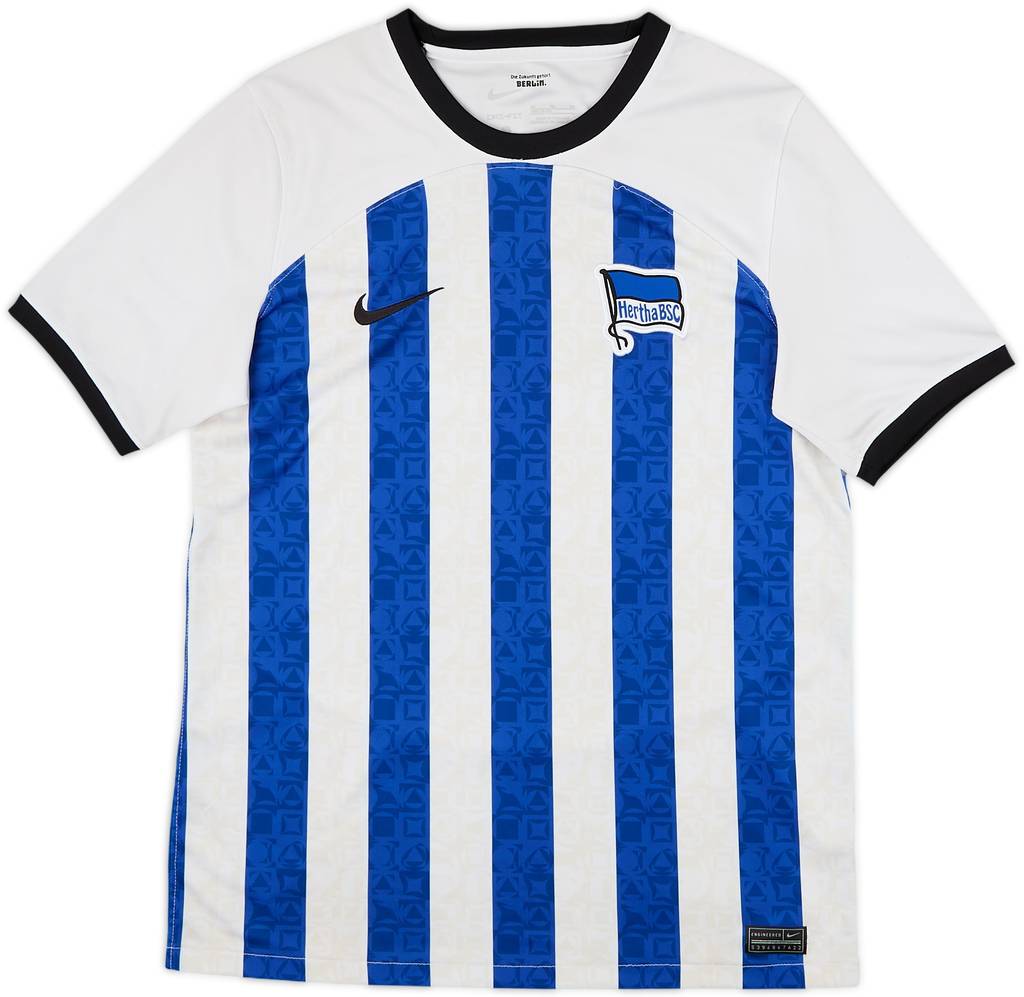 2022-23 Hertha Berlin Home Shirt - 4/10 - (XL.Boys)