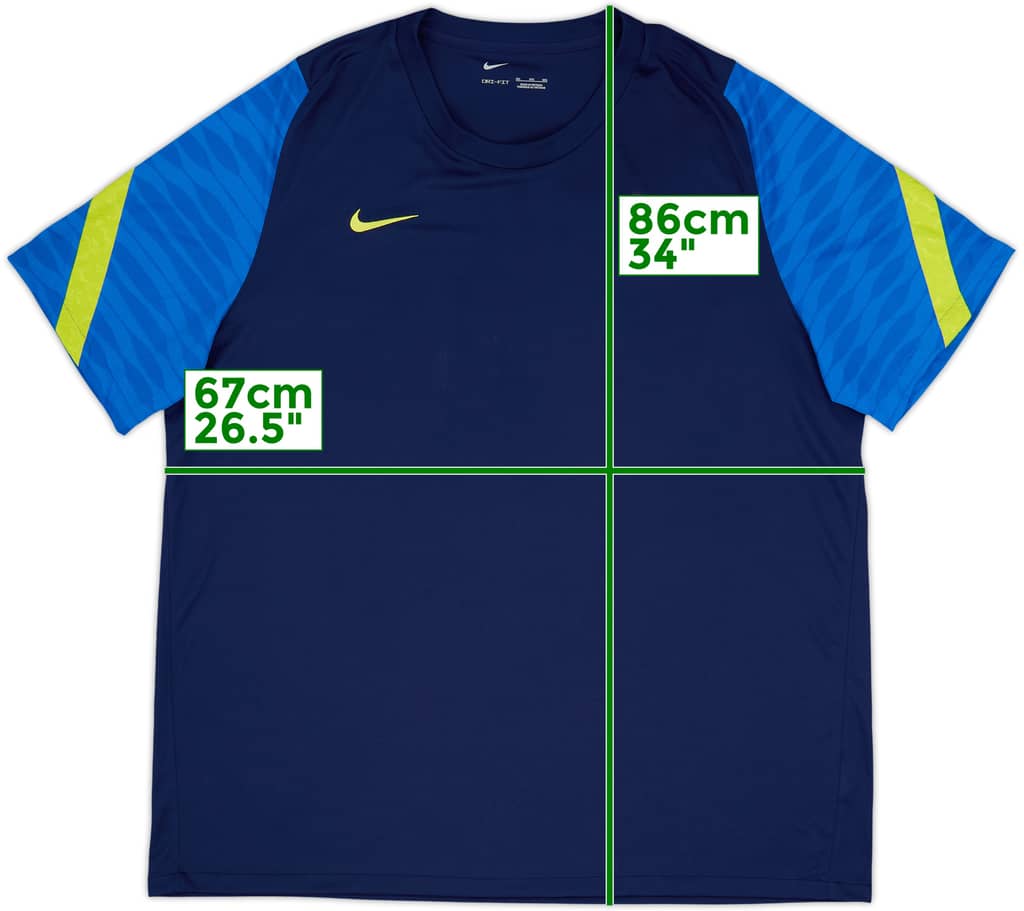 2021-22 Tottenham Nike Training Shirt - 9/10 - (3XL)