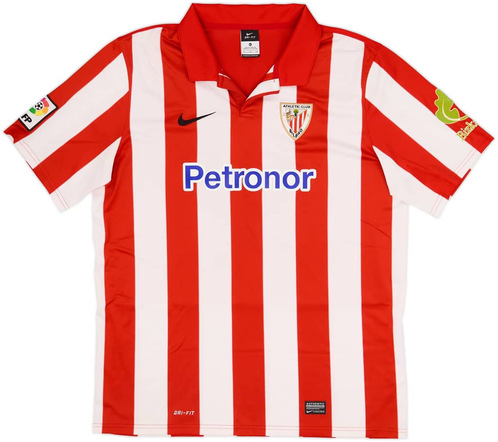 2013-14 Athletic Bilbao Home Shirt - 8/10 - (XL)