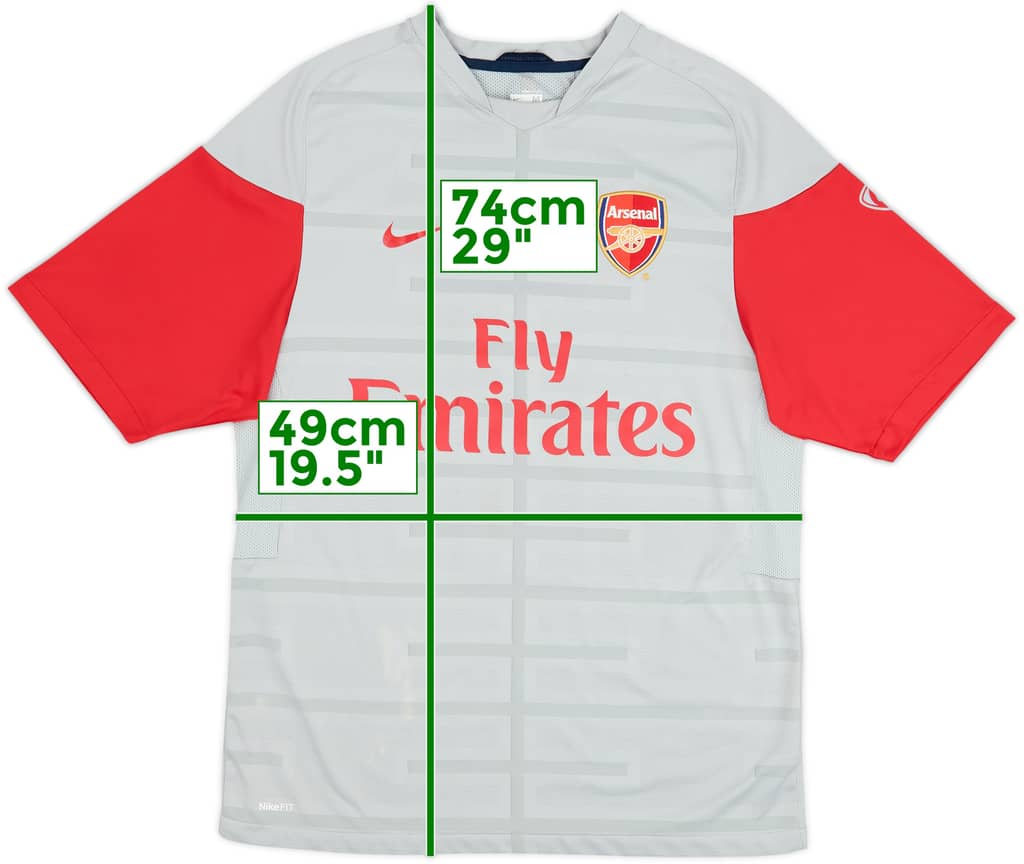 2009-10 Arsenal Nike Training Shirt - 8/10 - (M)