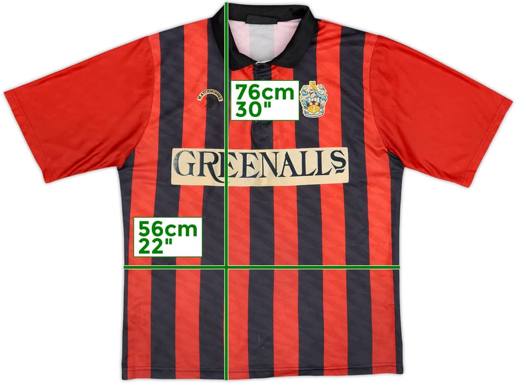 1989-91 Huddersfield Town Away Shirt - 5/10 - (L)