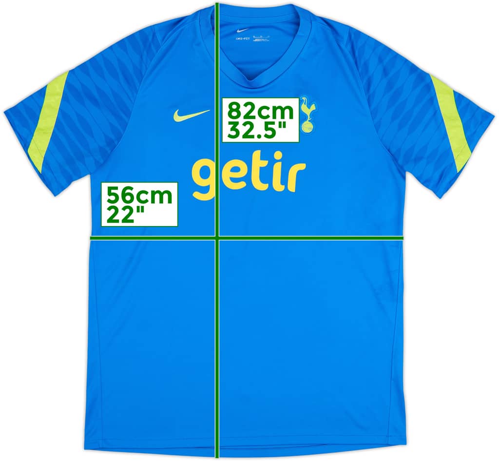 2021-22 Tottenham Nike Training Shirt - 10/10 - (XL)