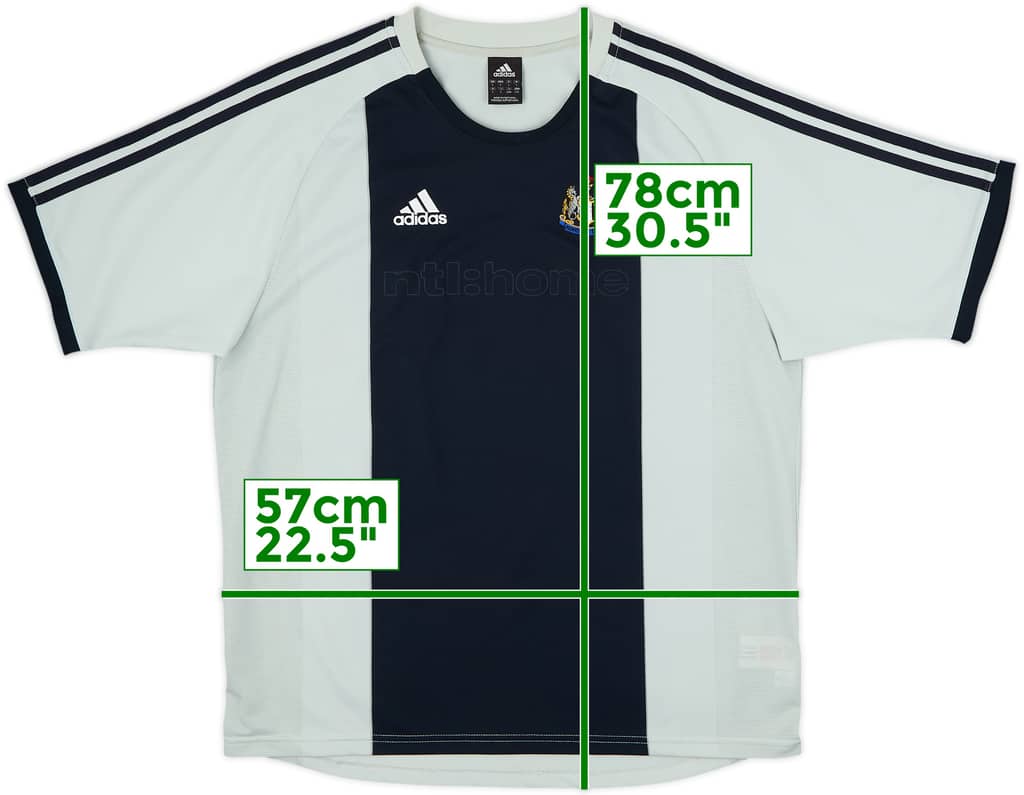 2002-03 Newcastle Away Shirt - 4/10 - (L)